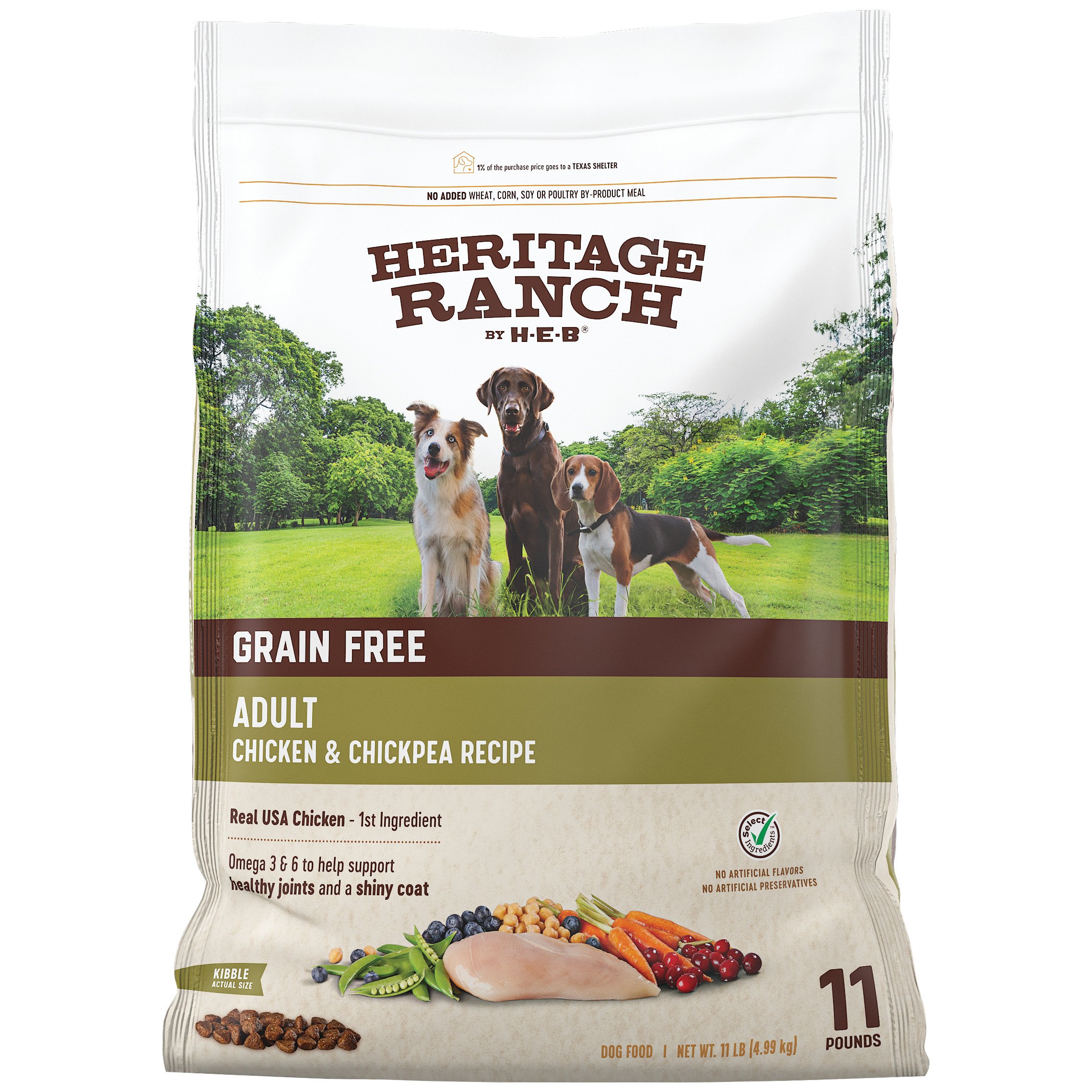 Heritage Ranch By H-E-B Adult Grain-Free Dry Dog Food - Chicken ...