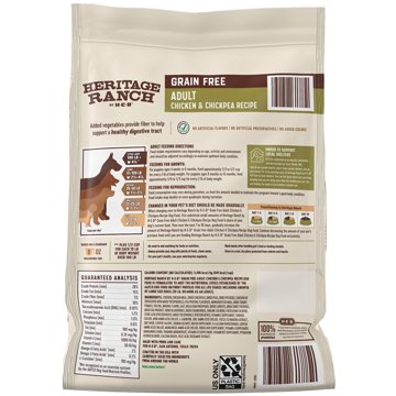 Heritage Ranch by H-E-B Adult Grain-Free Dry Dog Food - Chicken & Chickpea