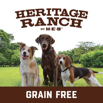 Heritage Ranch by H-E-B Adult Grain-Free Dry Dog Food - Salmon & Chickpea, 24 lbs