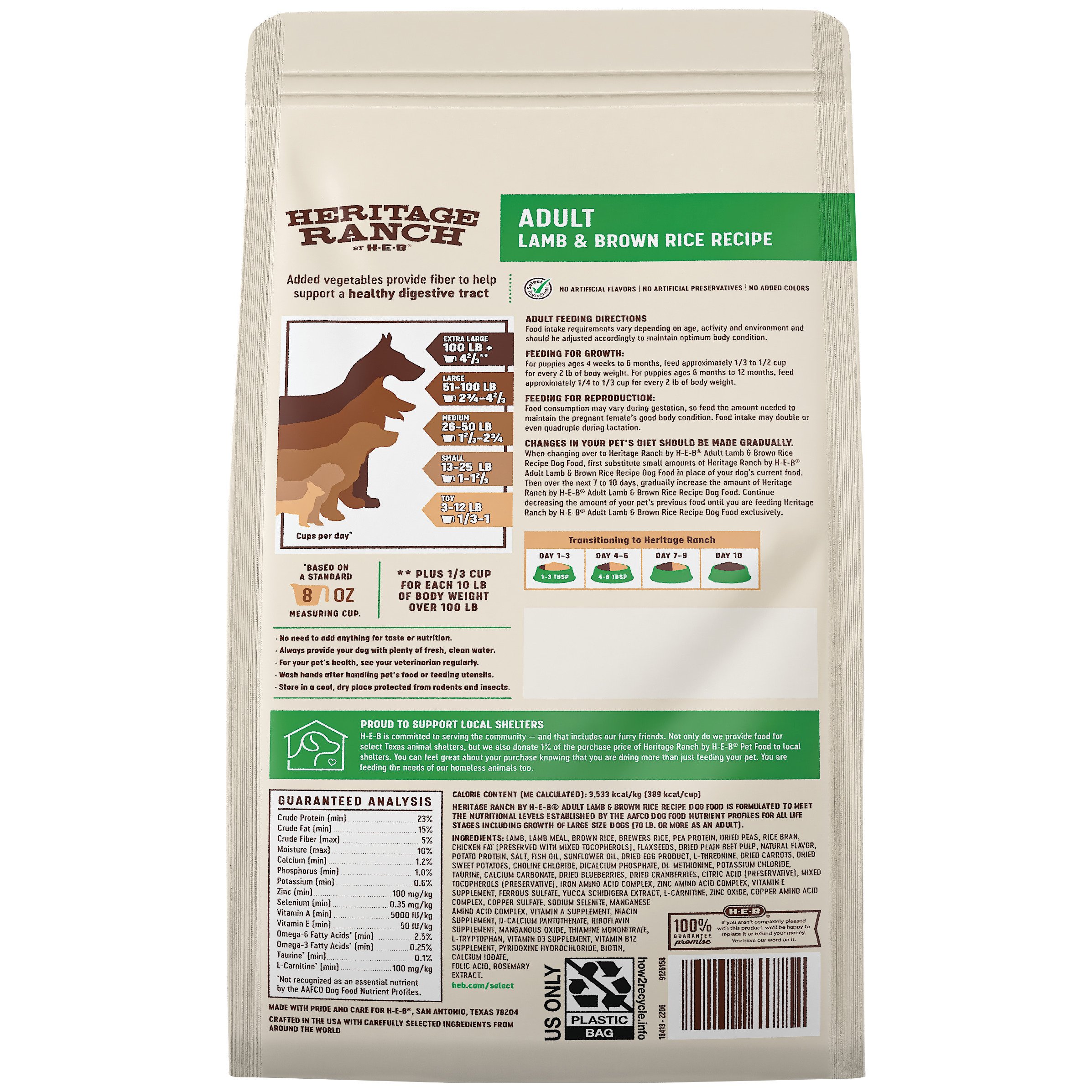 Heritage ranch lamb dog food hotsell