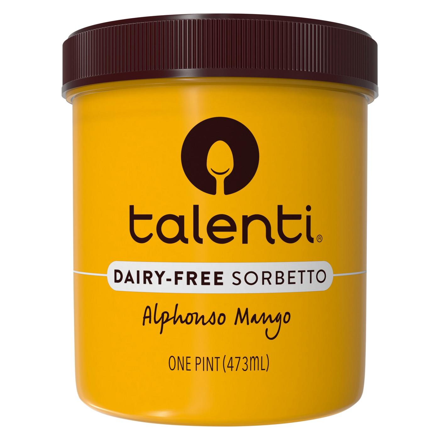 Talenti Alphonso Mango Dairy-Free Sorbetto; image 1 of 8