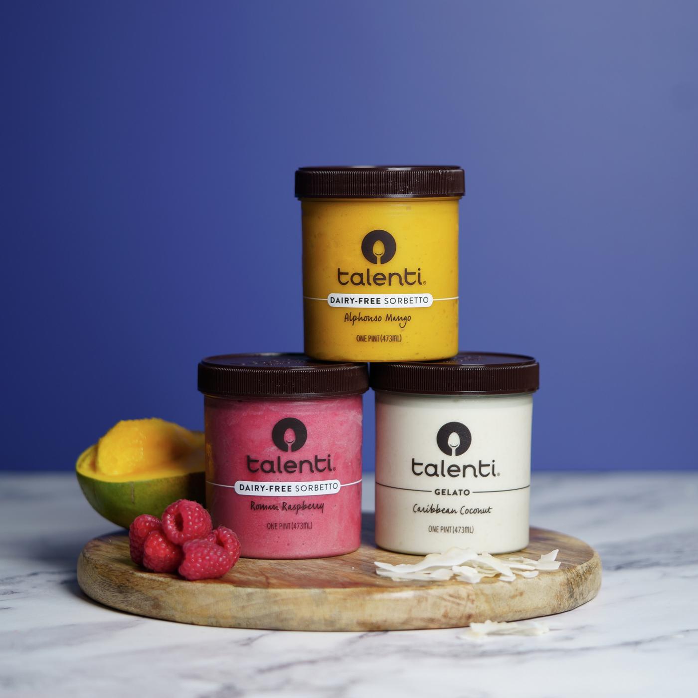 Talenti Dairy Free Alphonso Mango Sorbetto; image 2 of 8