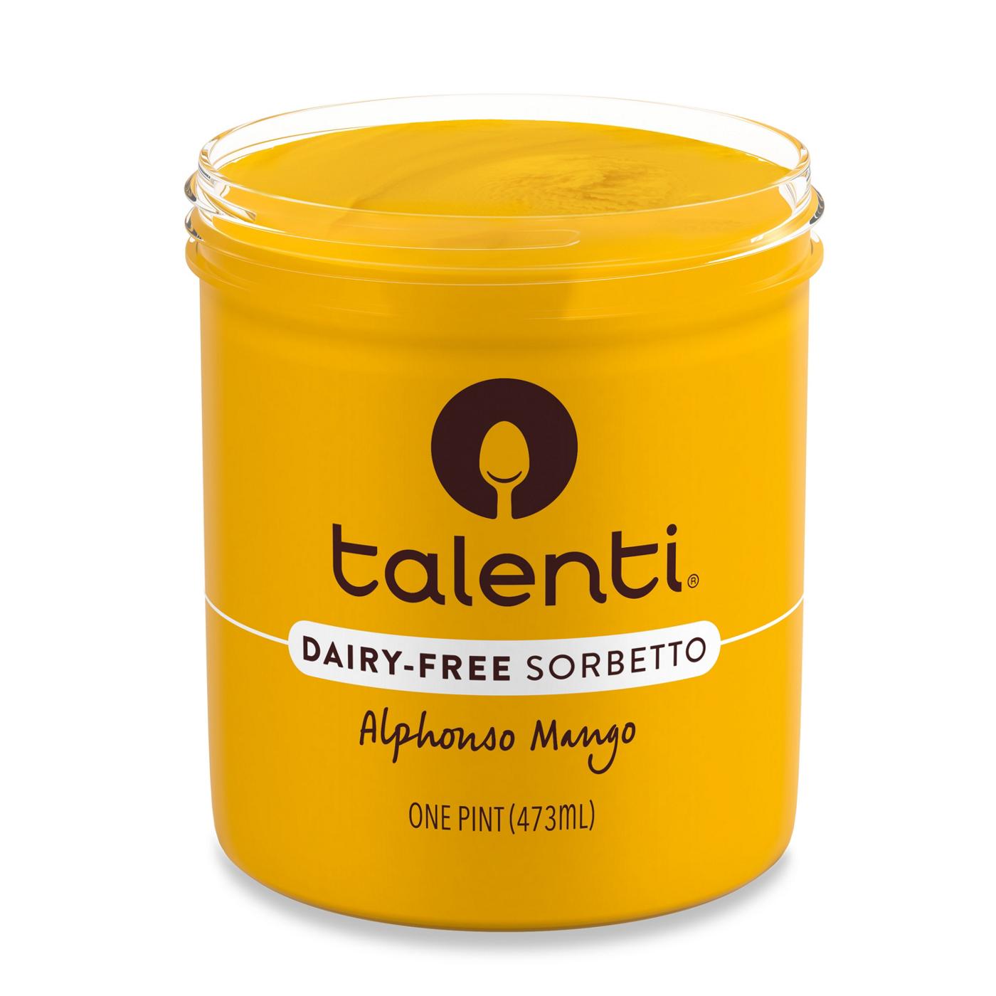 Talenti Alphonso Mango Dairy-Free Sorbetto; image 4 of 8