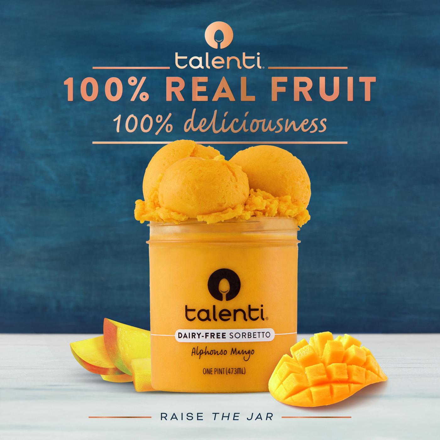Talenti Dairy Free Alphonso Mango Sorbetto; image 4 of 8