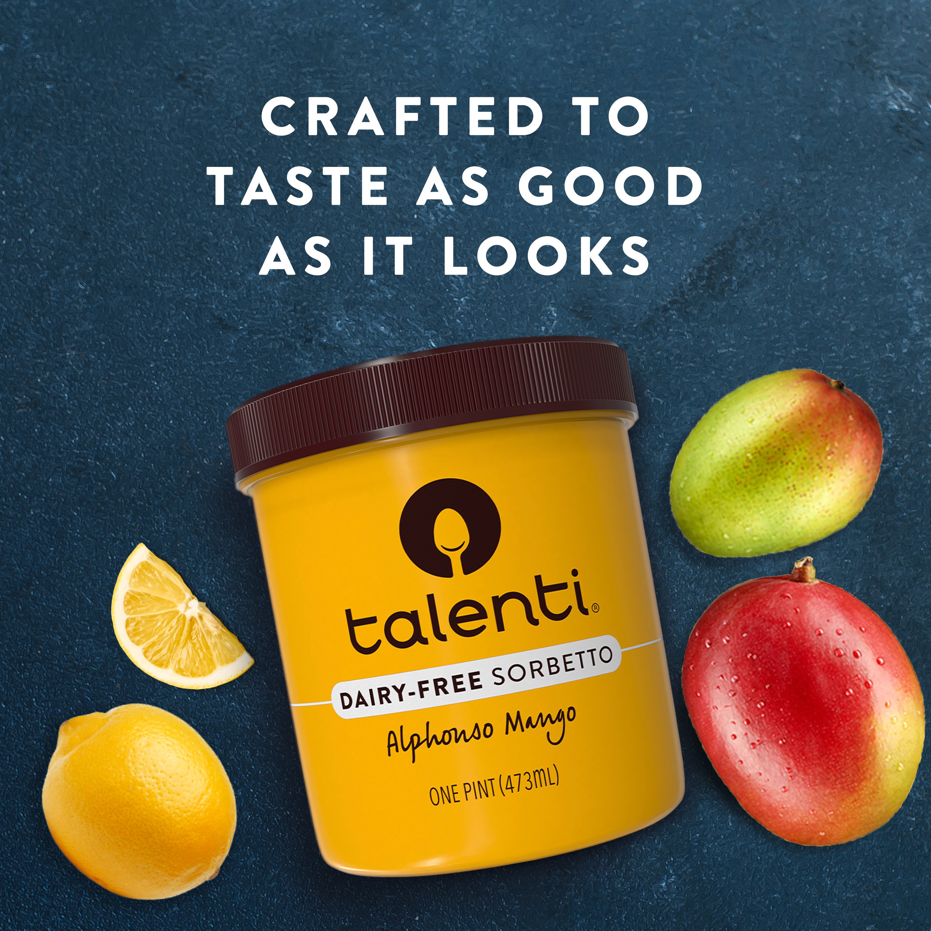 Talenti Roman Raspberry Dairy-Free Sorbetto - Shop Sorbet at H-E-B