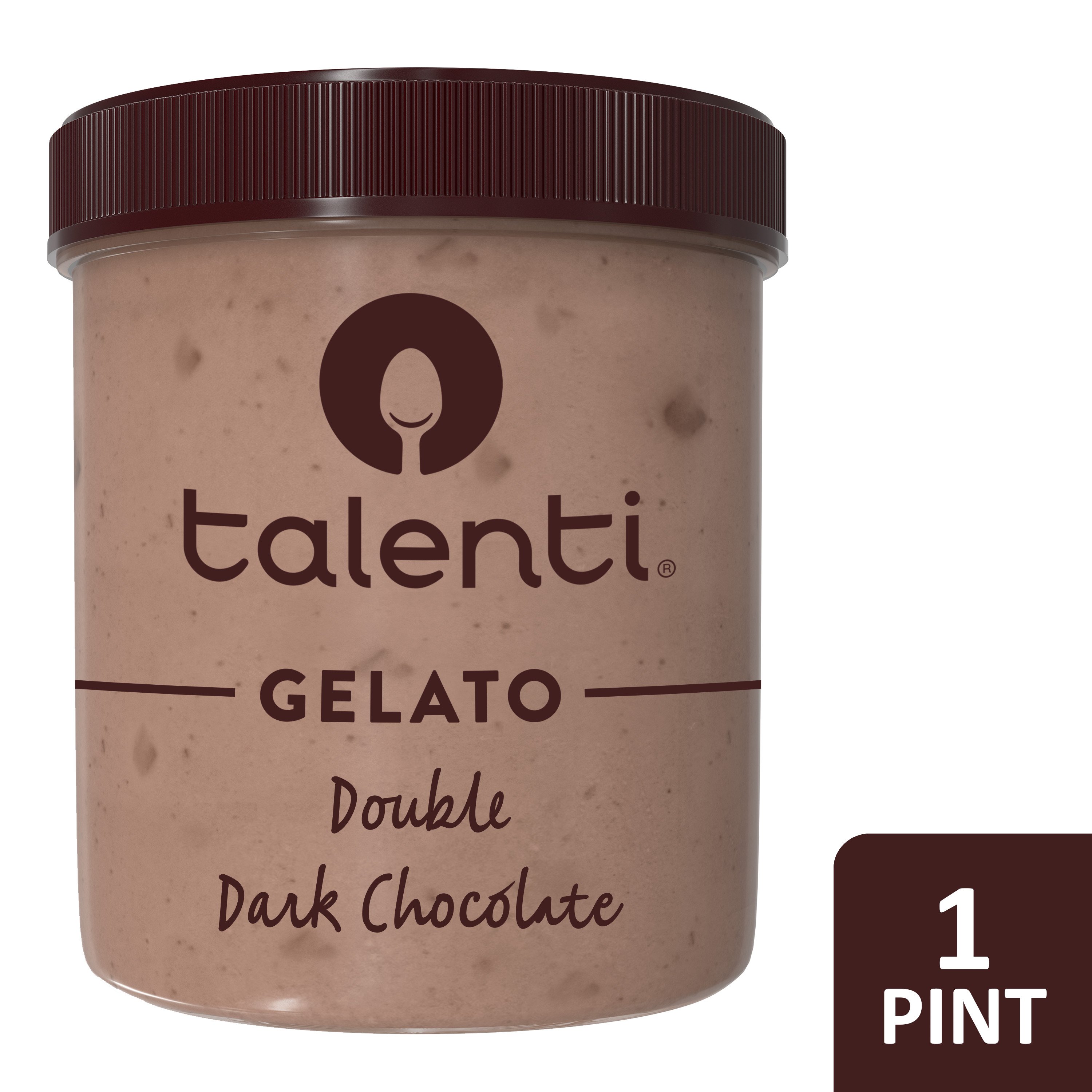 Talenti Gelato, Double Dark Chocolate 1 Pt, Ice Cream