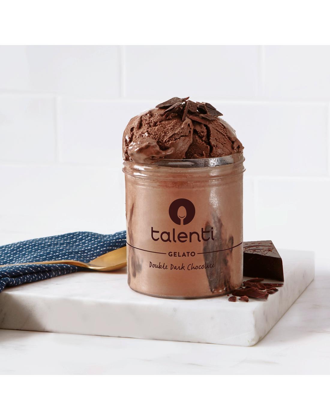 Talenti Gelato Double Dark Chocolate; image 5 of 5