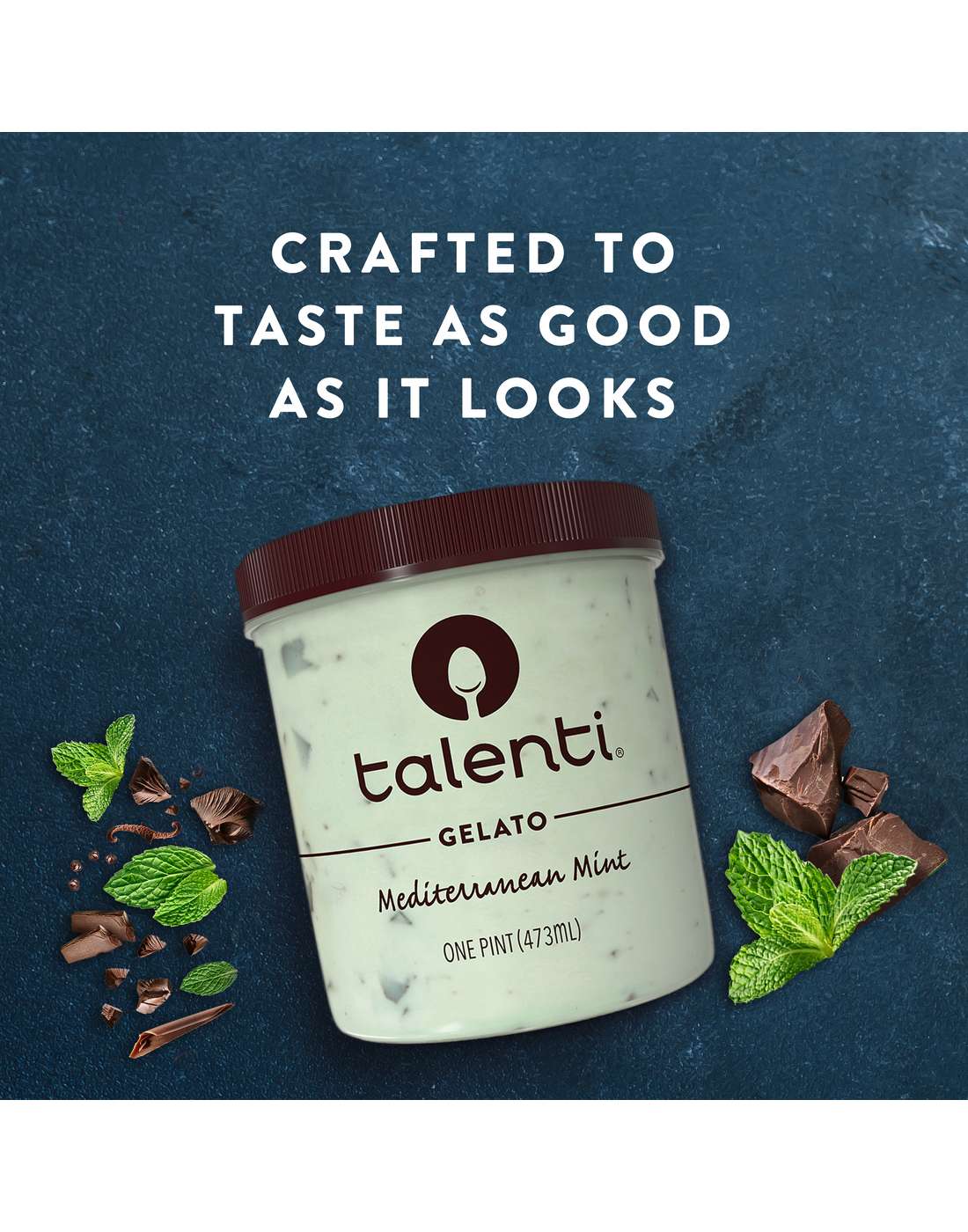 Talenti Mediterranean Mint Gelato; image 3 of 7