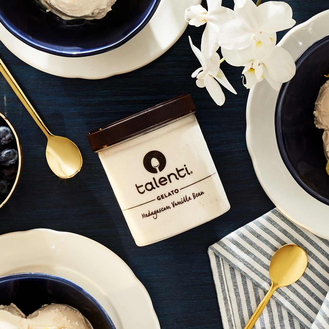 Talenti Madagascar Vanilla Bean Gelato; image 3 of 6