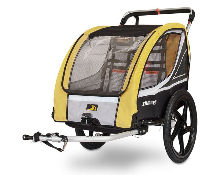 zumu 3 in 1 bike trailer