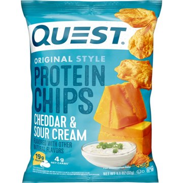 Quest 19g Protein Chips - Cheddar & Sour Cream