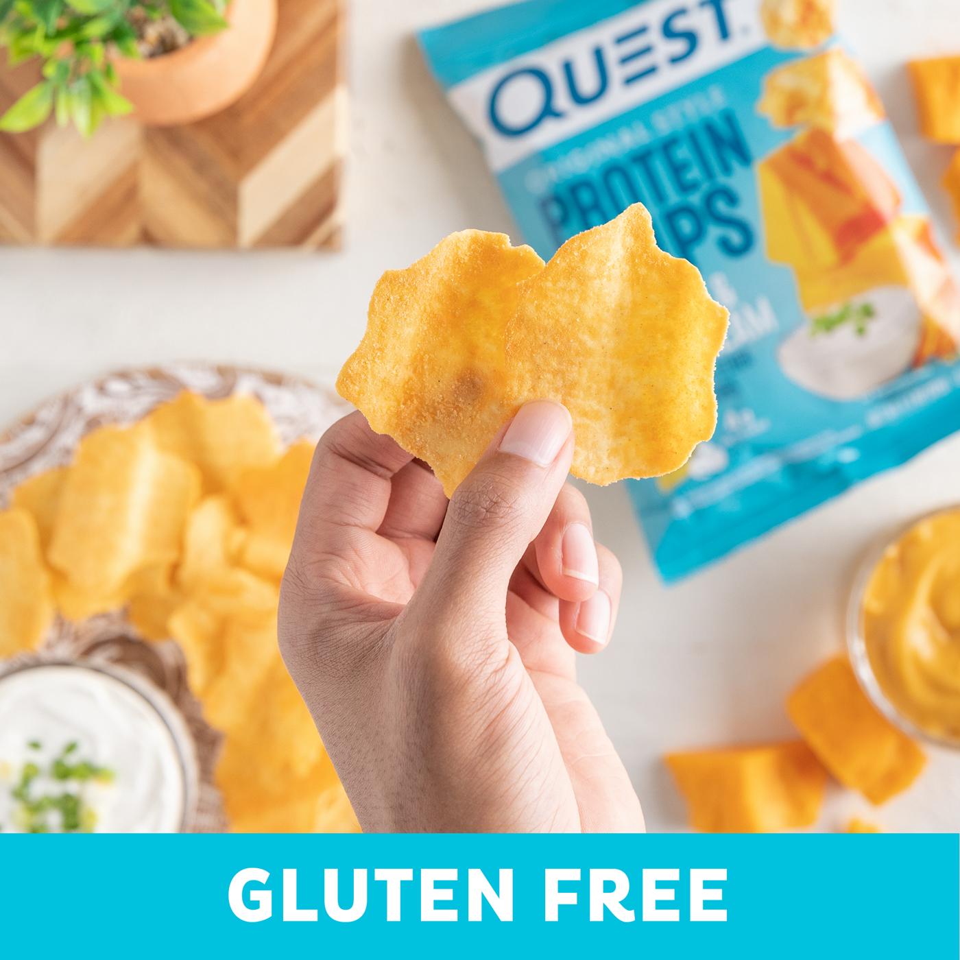 Quest 19g Protein Chips - Cheddar & Sour Cream; image 3 of 3