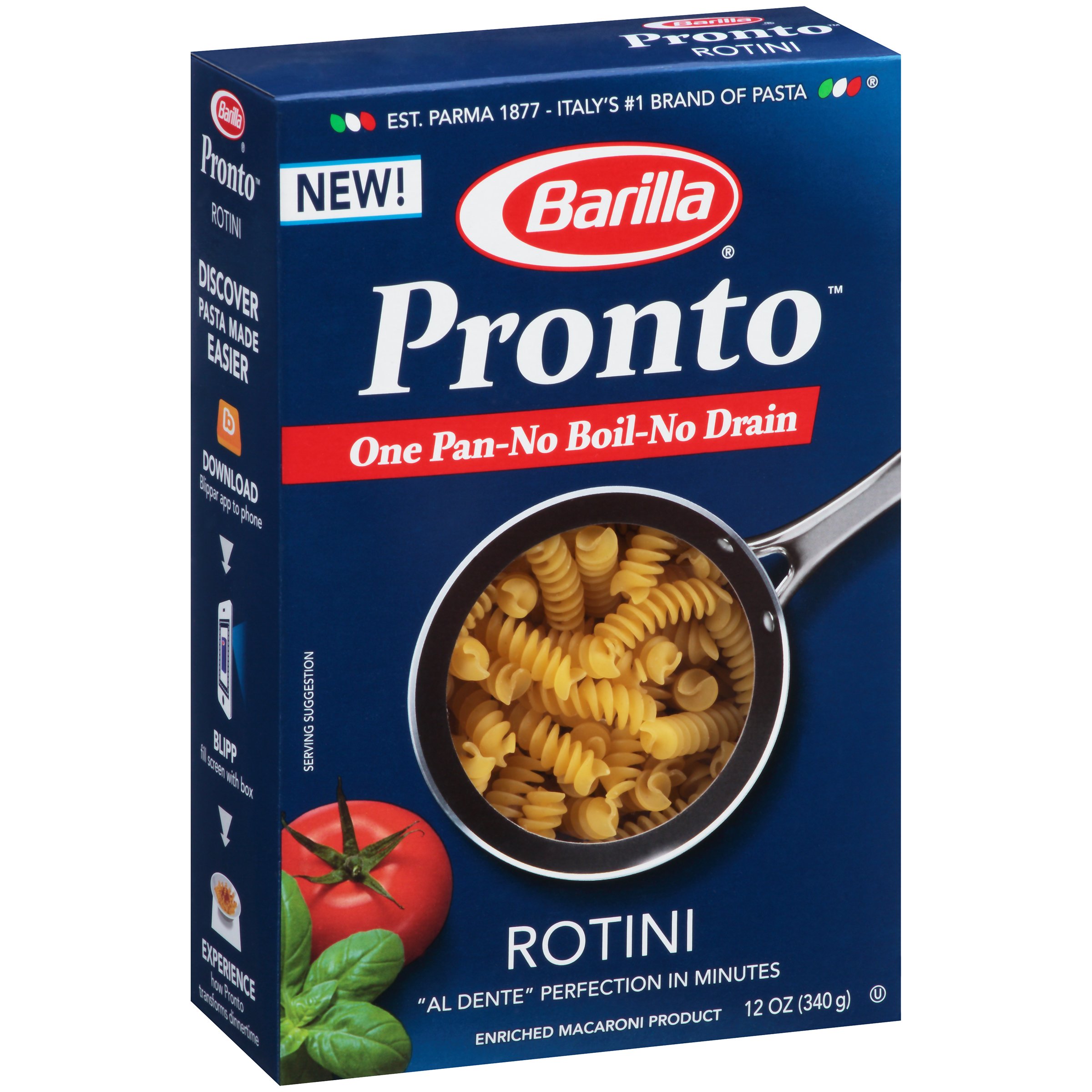 Barilla Pronto Rotini Pasta Shop Pasta at HEB
