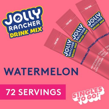 Jolly Rancher Singles to Go! Drink Sticks - Watermelon, 6 ct