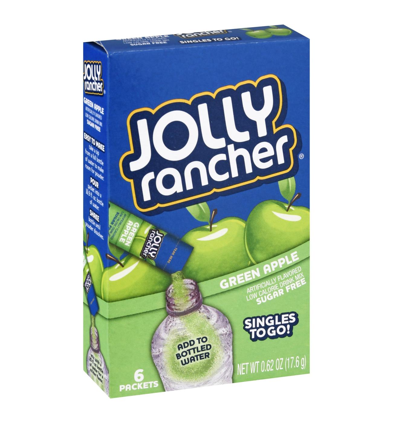 Jolly Rancher Green Apple Singles to Go Drink Mix; image 1 of 2