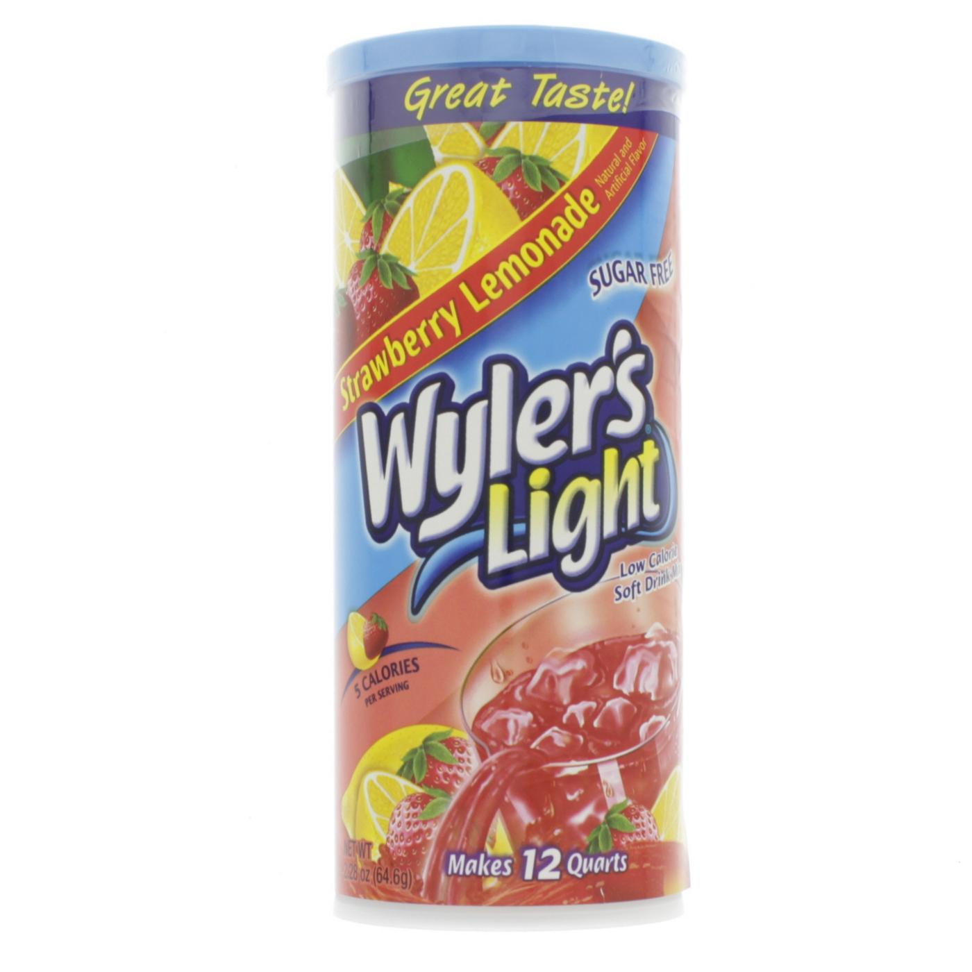 Wyler's Light Strawberry Lemonade Drink Mix Shop Mixes & flavor