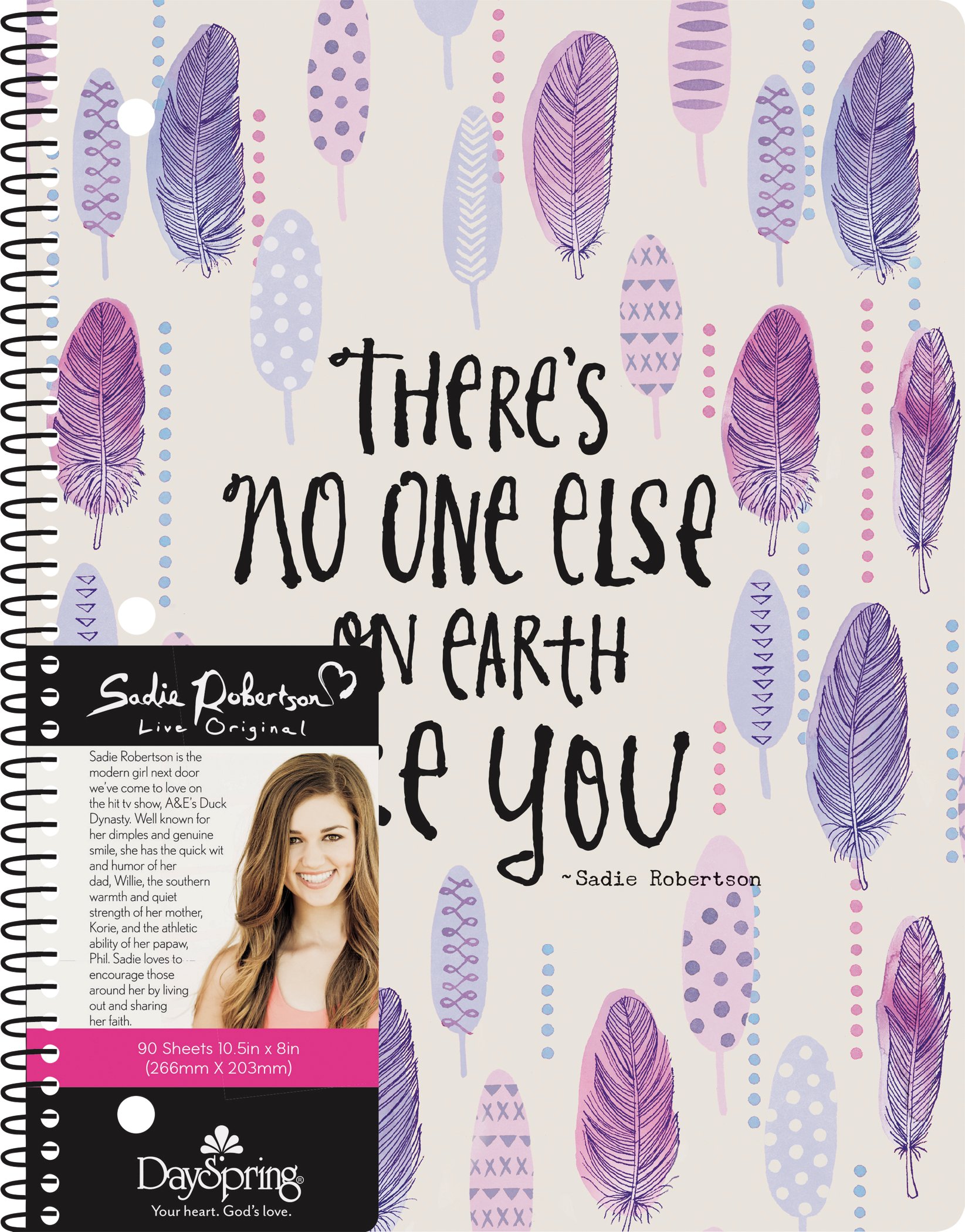 Dayspring Spiral Bound Notebook, One Subject - 8