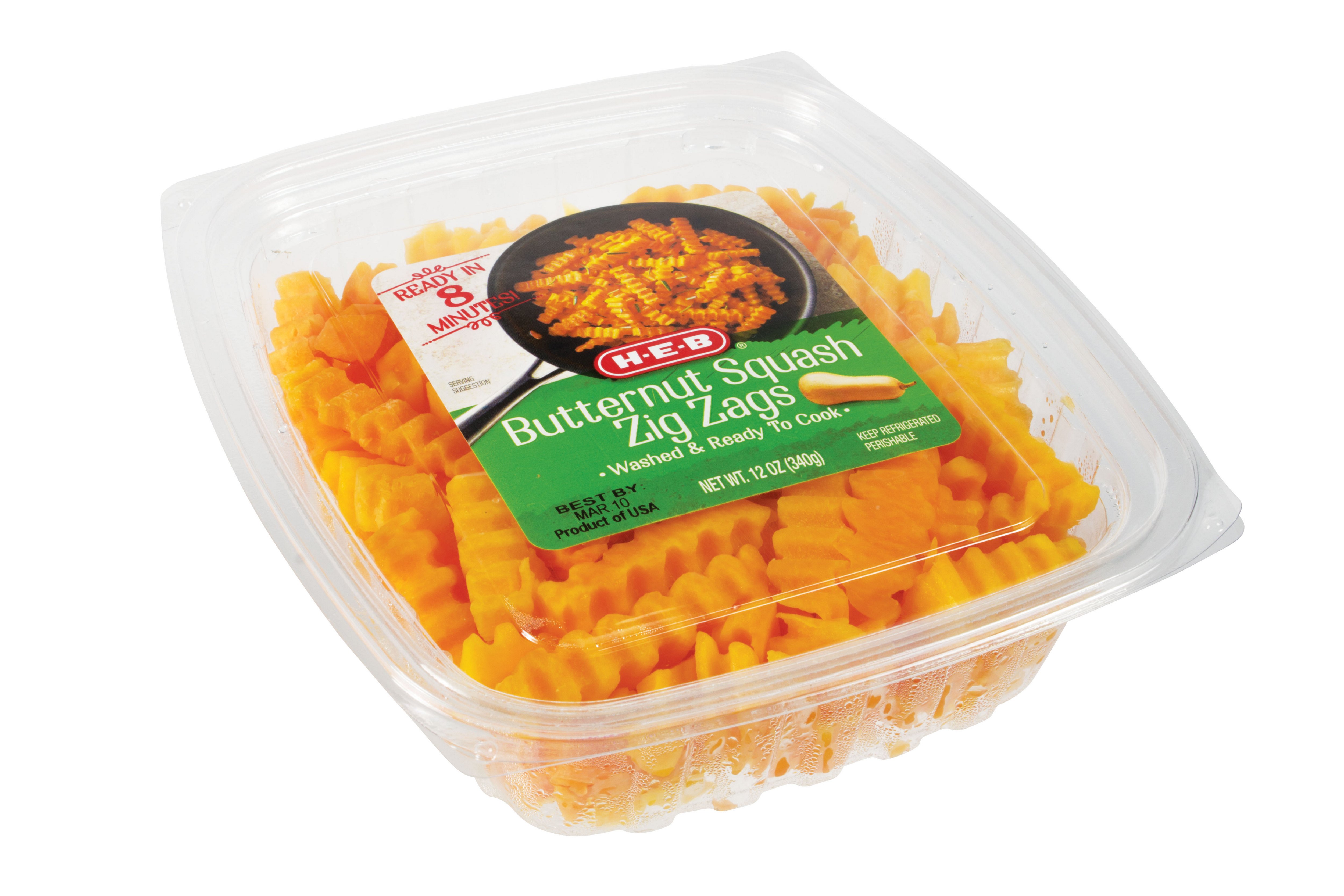 HEB Butternut Squash Zig Zags Shop Mixed vegetables at HEB