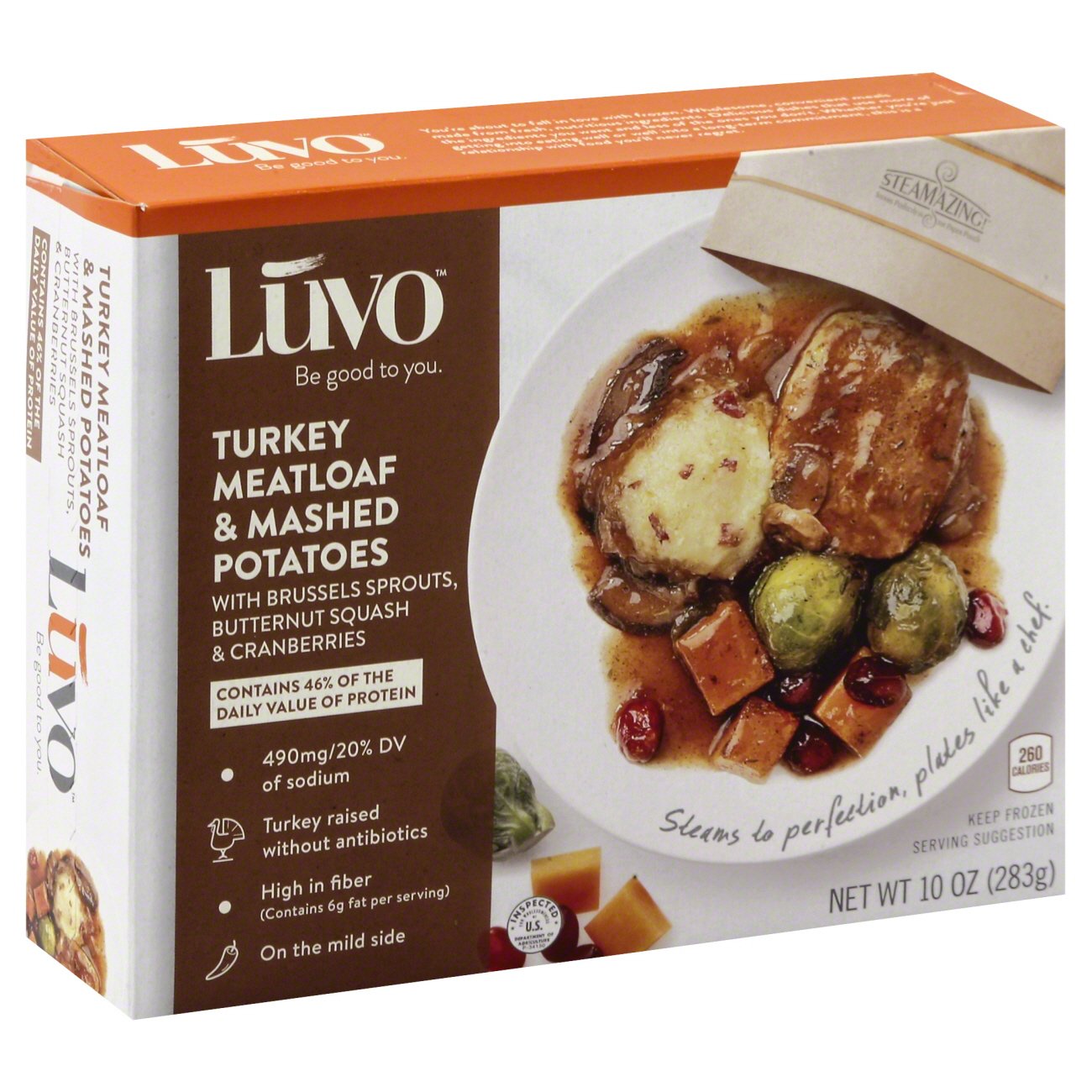 Luvo Turkey Meatloaf & Mashed Potatoes Shop Entrees & sides at HEB