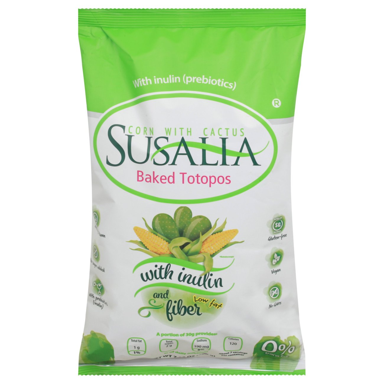 Susalia Baked Corn & Cactus Chips Shop Chips at HEB