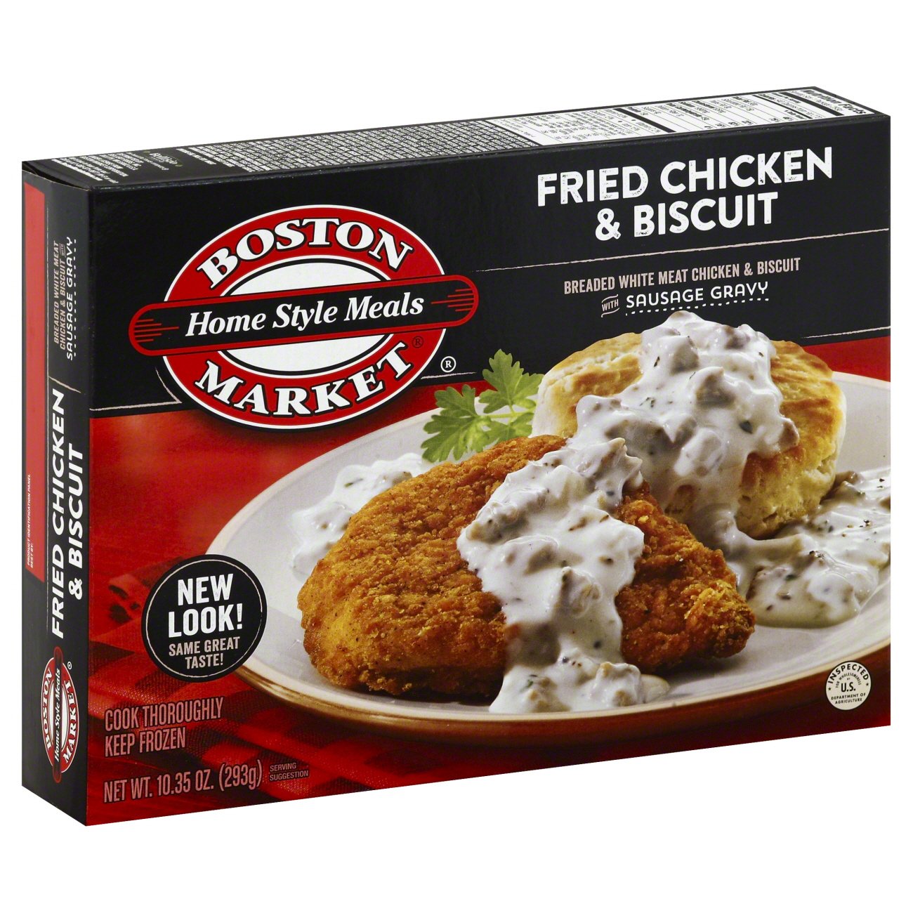 Boston Market Fried Chicken & Biscuit Home Style Meals - Shop Entrees ...