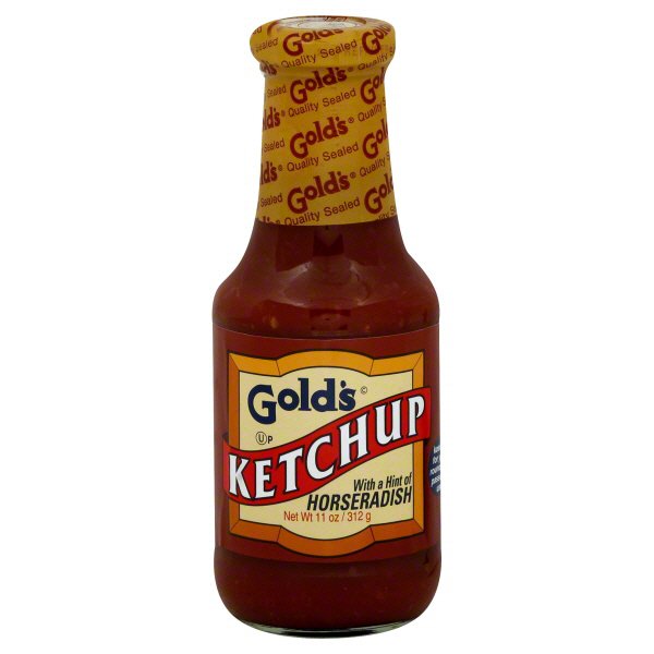 Golds Ketchup with Horseradish Shop Ketchup at HEB