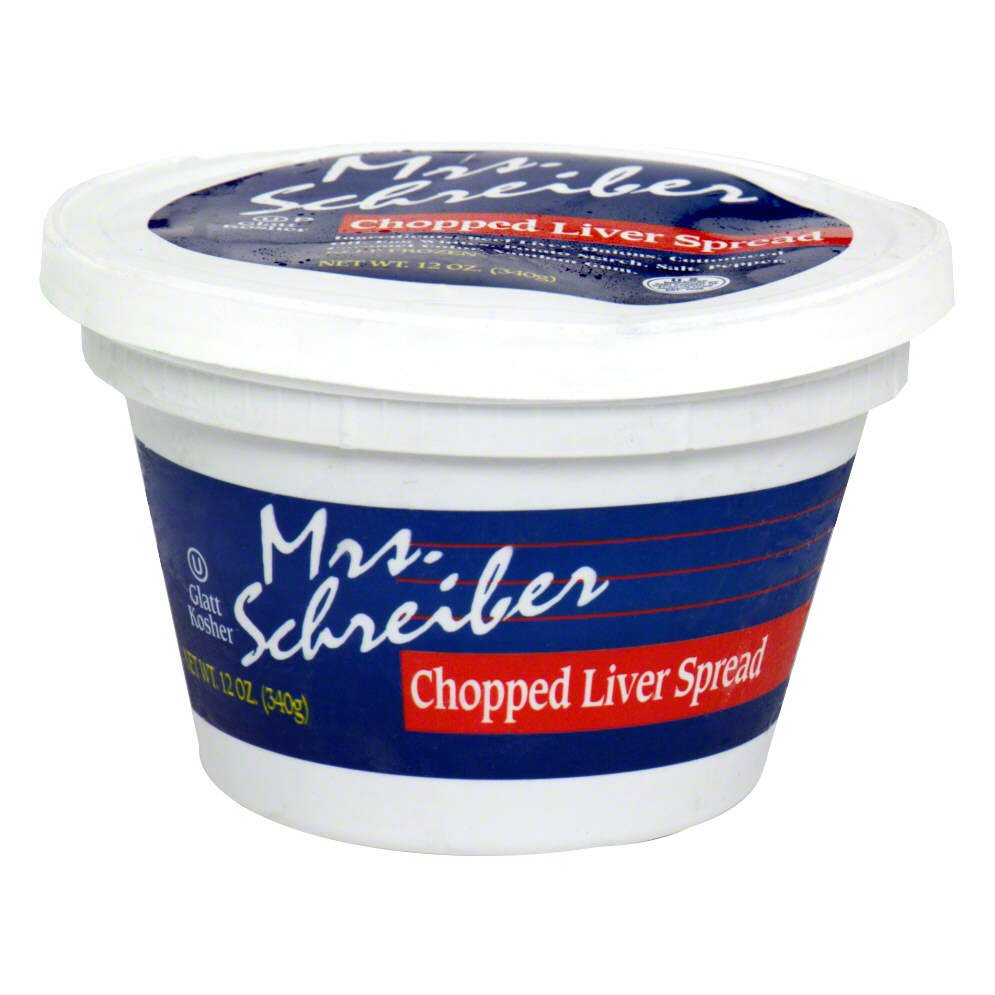 Mrs. Schreiber Chopped Liver Spread Shop Pate & Mousse at HEB