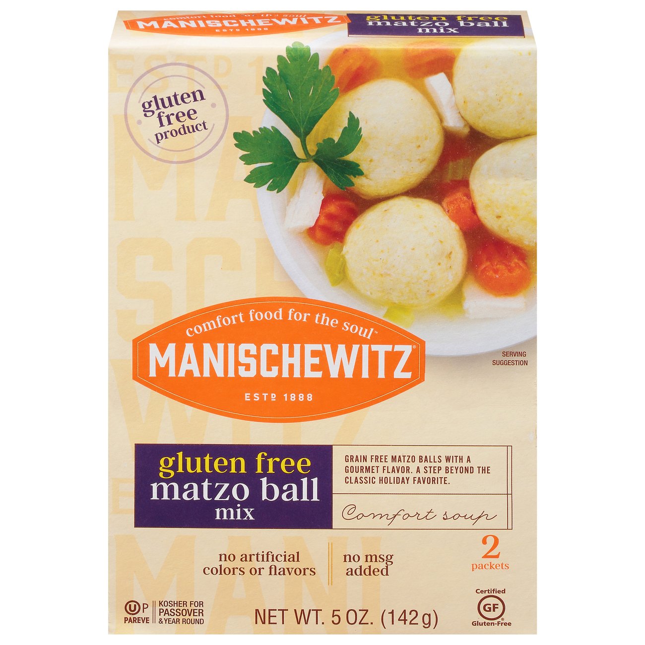 Manischewitz Gluten Free Matzo Ball Mix Shop Baking Mixes at HEB