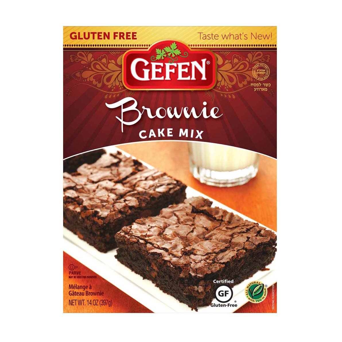 Gefen Brownie Cake Mix, Kosher Shop Baking Mixes at HEB