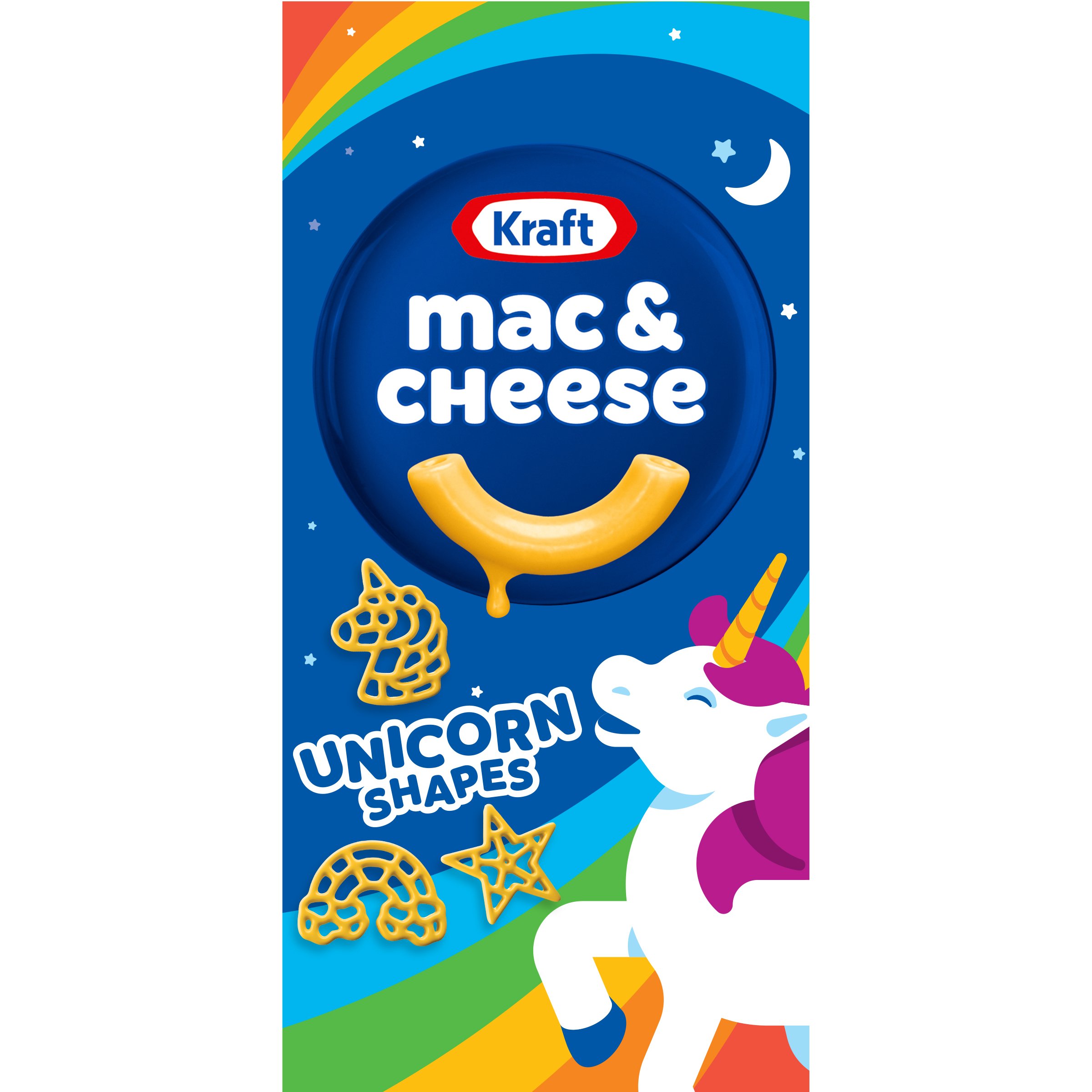Kraft Unicorn Shapes Macaroni & Cheese - Shop Pantry Meals at H-E-B