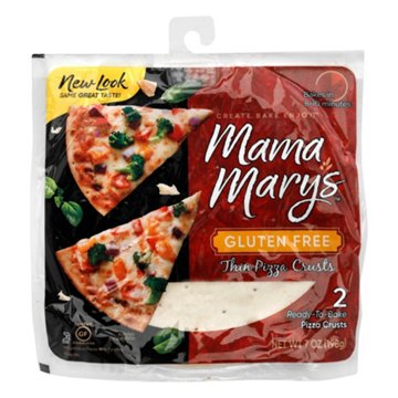 Mama Mary's Gluten Free Pizza Crusts, 2 ct