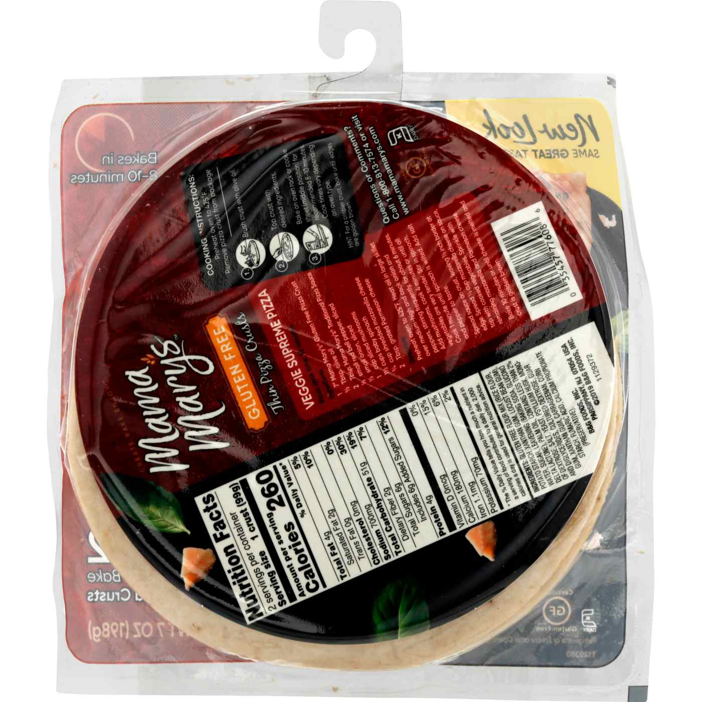 Mama Mary's Gluten Free Pizza Crusts Shop Pizza crusts at HEB