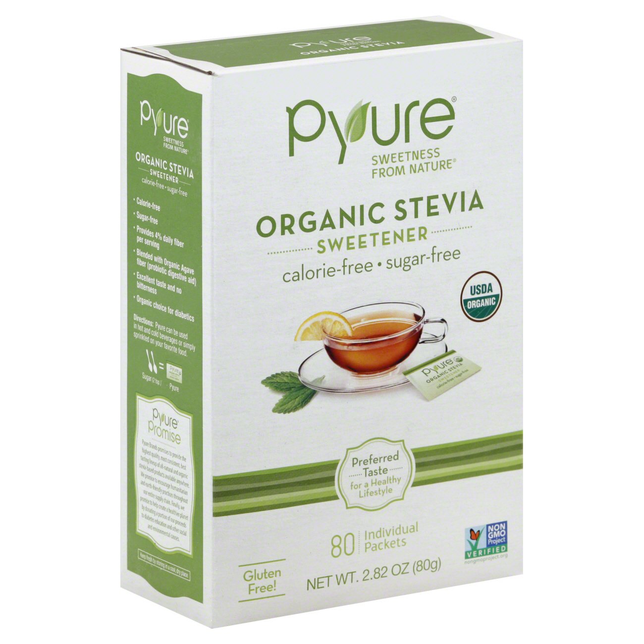 Pyure Organic Stevia Sweetener Shop Sugar Substitutes at HEB