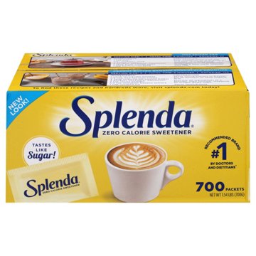 Splenda Zero Calorie Sweetner Packets, 700 ct