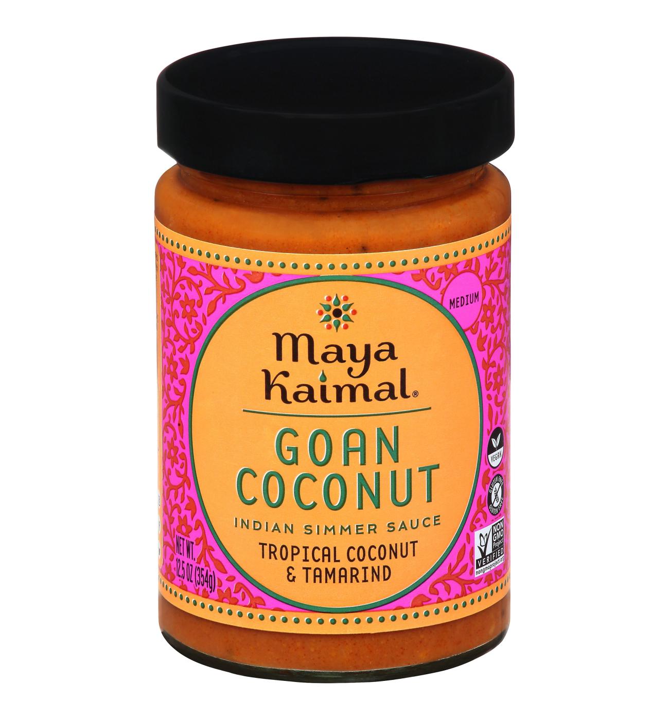 Maya Kaimal Goan Coconut Indian Simmer Sauce; image 1 of 5