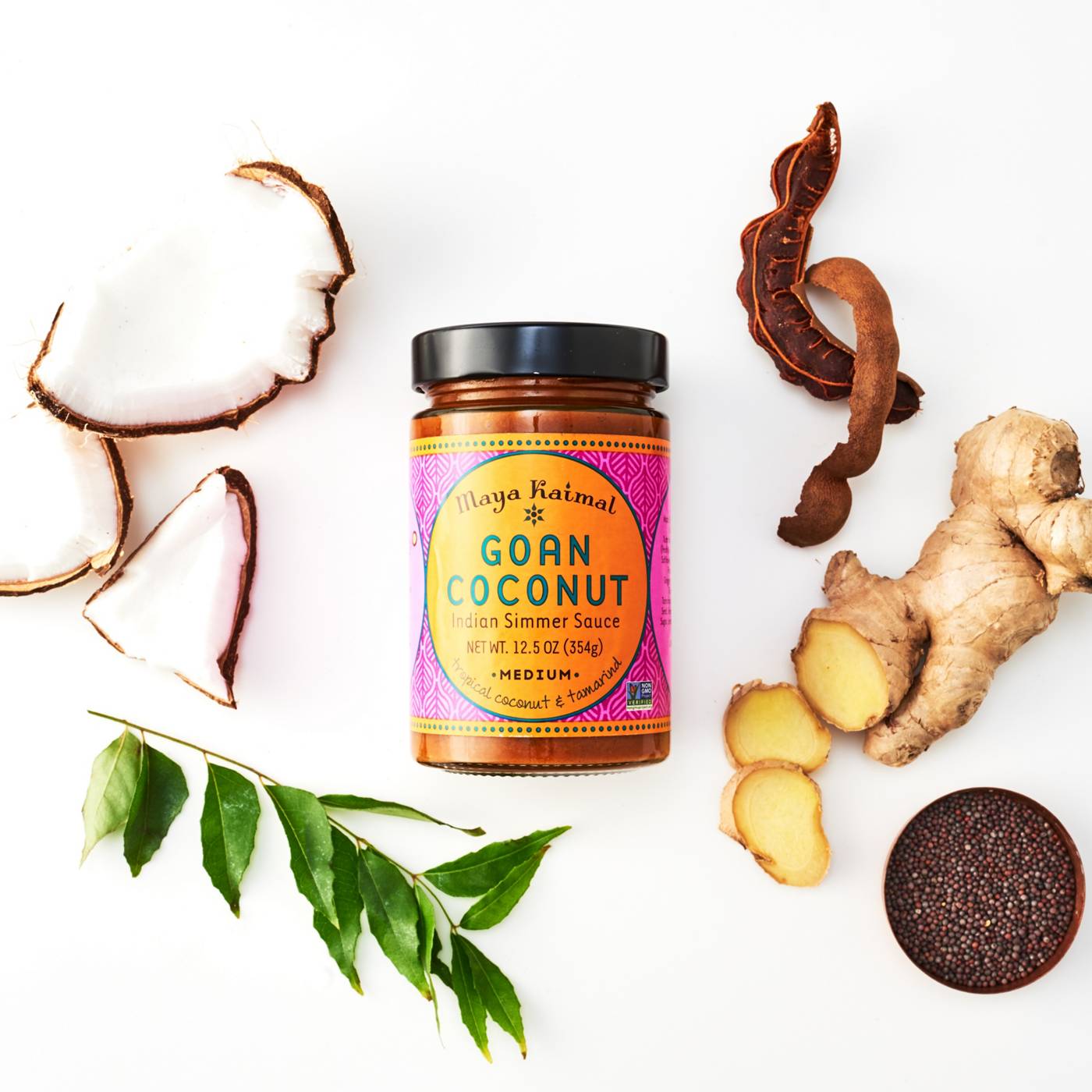 Maya Kaimal Goan Coconut Indian Simmer Sauce; image 2 of 6