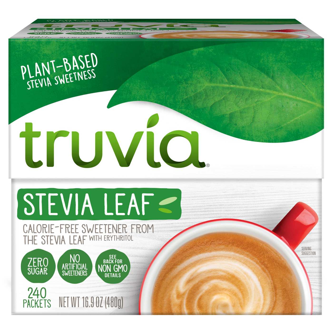 Truvia Calorie-Free Stevia Leaf Sweetener Packets; image 1 of 6