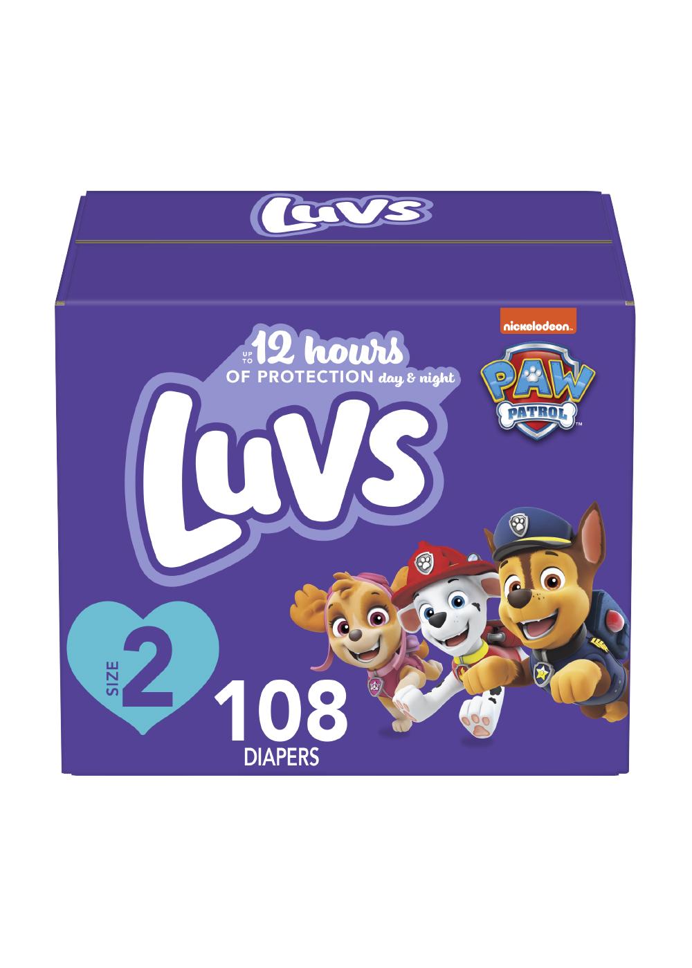 Luvs Diapers Size 2; image 1 of 9