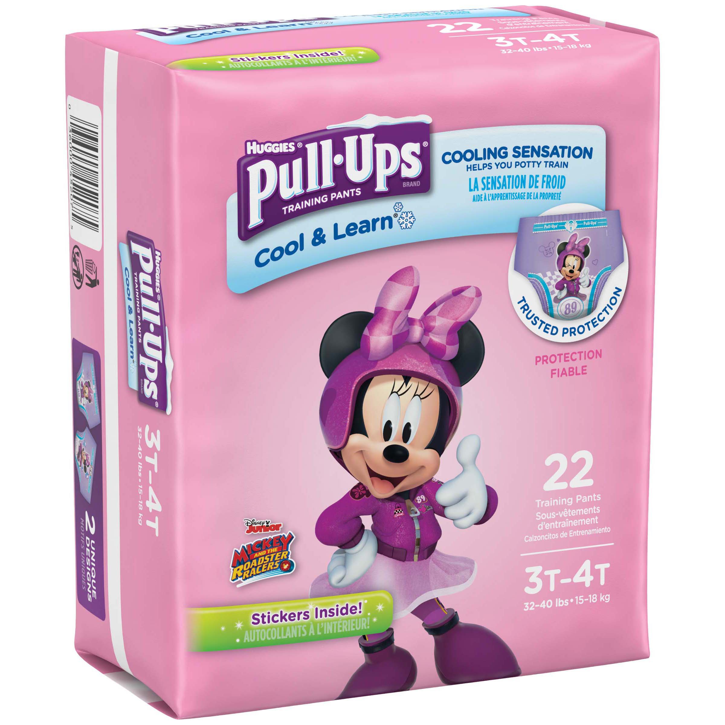 PullUps Cool & Learn Potty Training Pants for Girls 22 ct Shop Training Pants at HEB