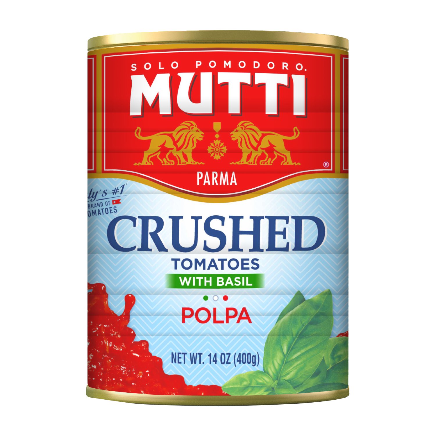 Mutti Crushed Tomatoes with Basil Shop Salsa & dip at HEB