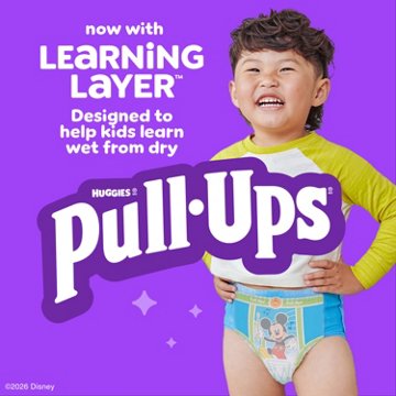 Pull-Ups Boys' Potty Training Pants - 2T-3T, 74 ct