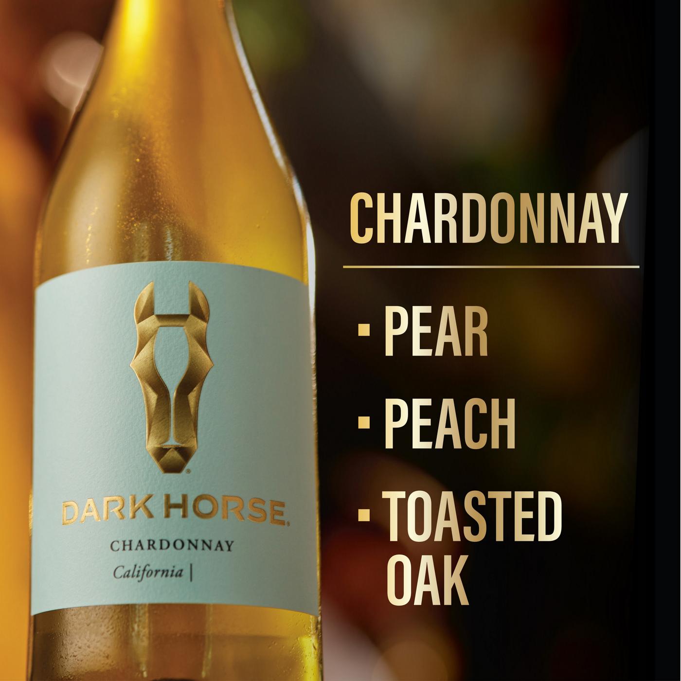 Dark Horse Chardonnay White Wine; image 4 of 7
