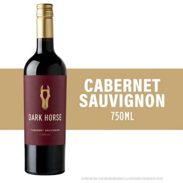 Dark Horse Cabernet Sauvignon California Red Wine, 750 mL