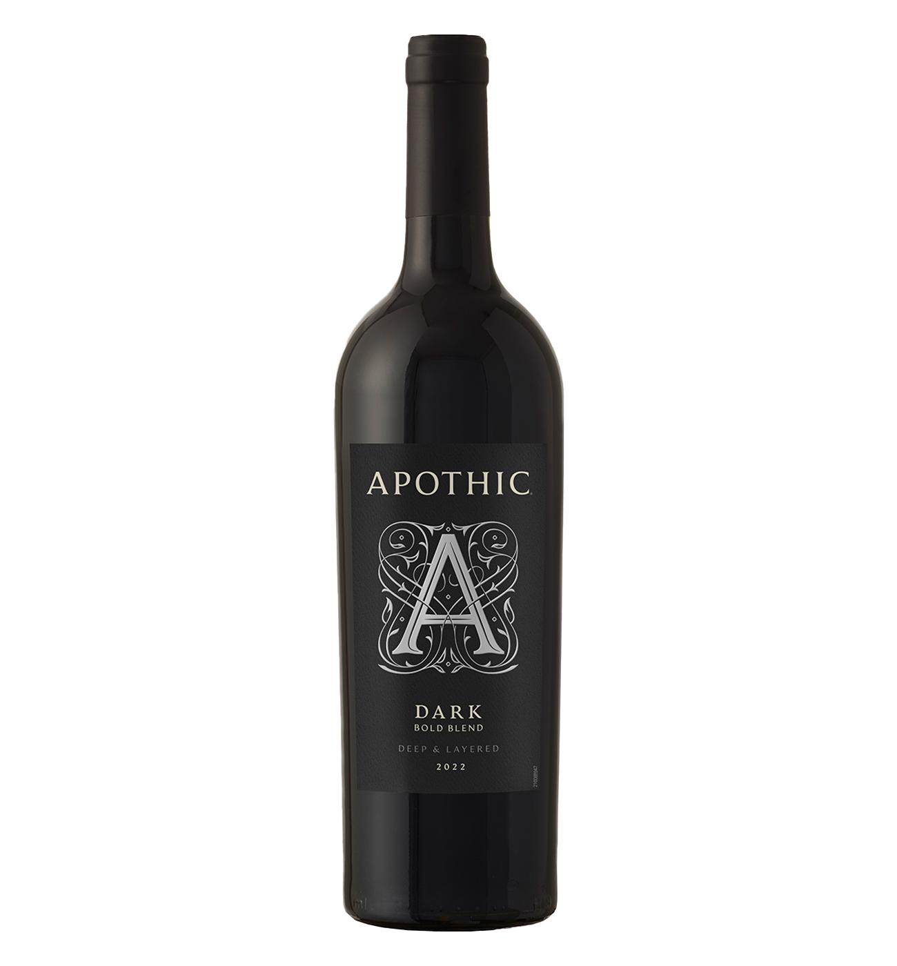 Apothic Dark Red Blend Red Wine 750ml; image 1 of 2