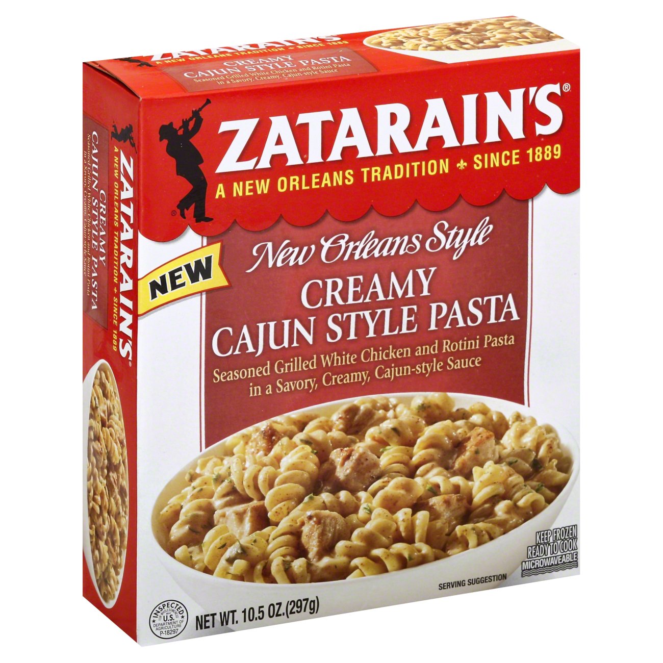 Zatarain's Creamy Cajun Style Pasta Shop Entrees & Sides at HEB