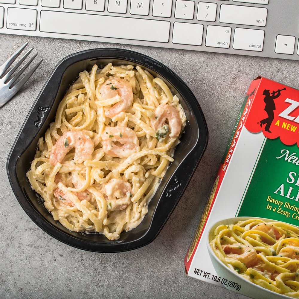 Zatarain's Frozen Shrimp Alfredo - Shop Entrees & Sides at H-E-B