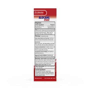 Alocane Max Emergency Burn Gel with Antiseptic - Maximum Strength, 2.5 oz