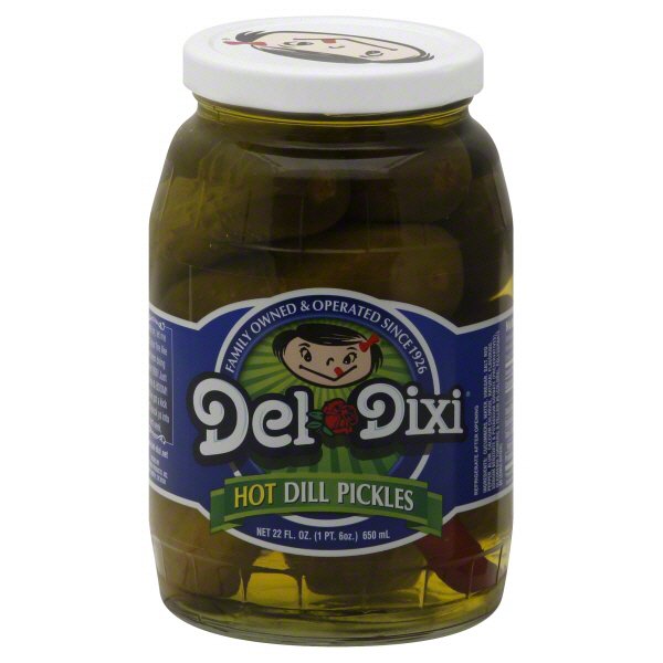 DelDixi Hot Dill Pickles Shop Vegetables at HEB