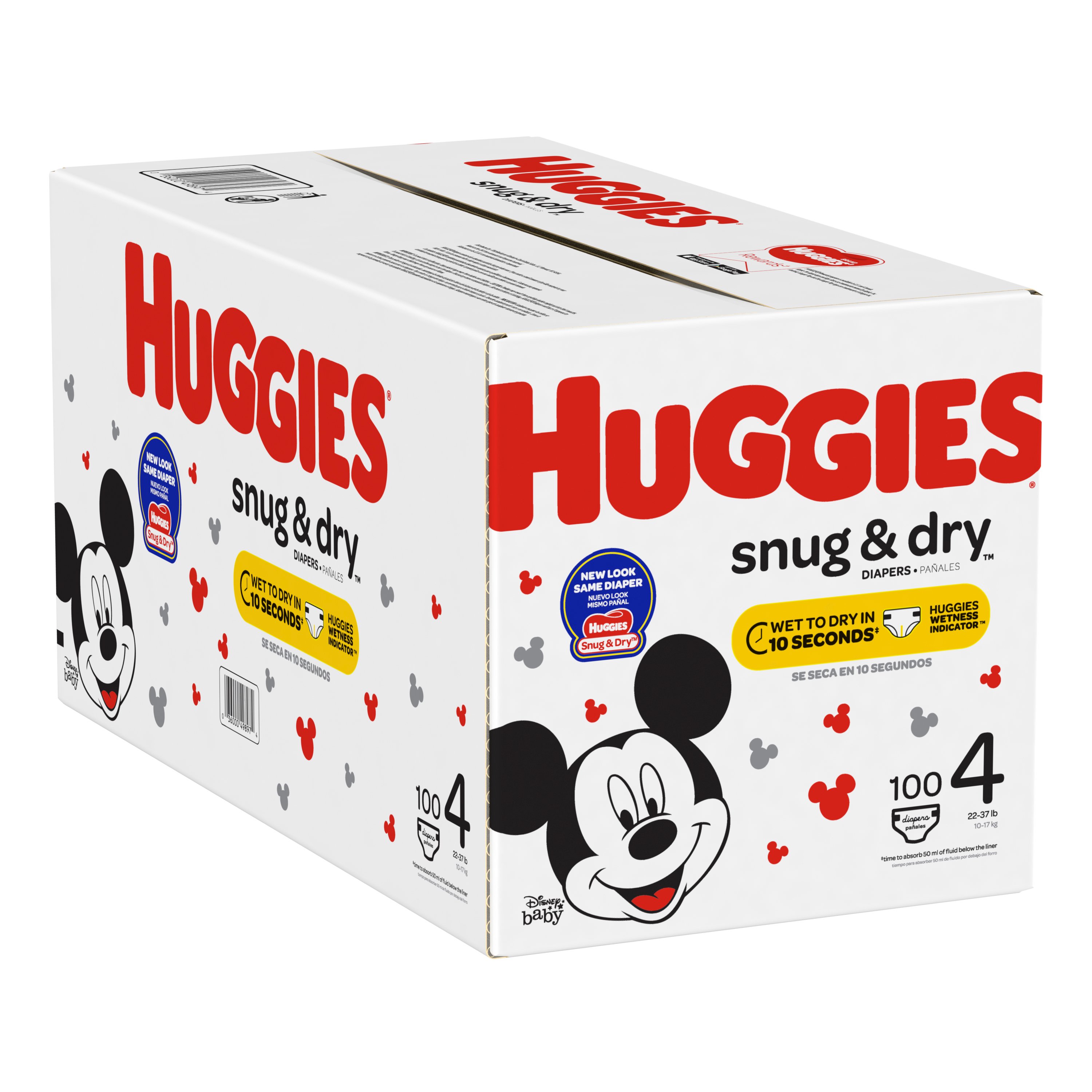 100 huggies diapers