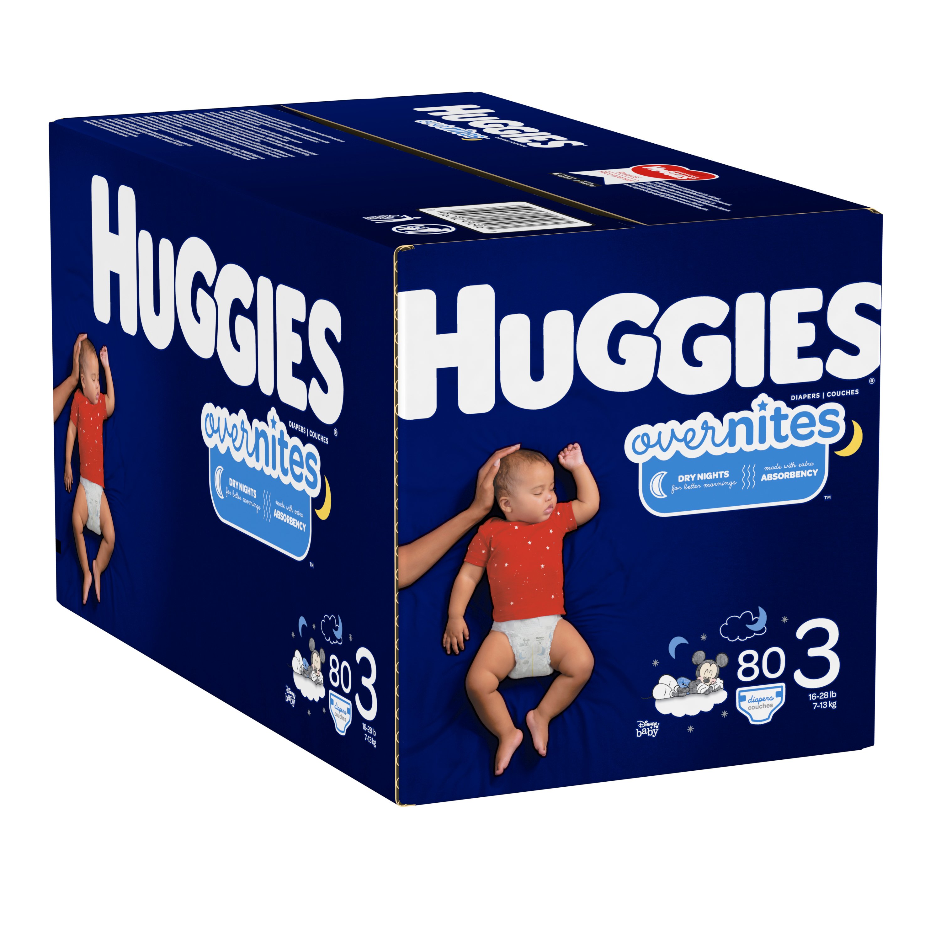 Huggies OverNites Diapers 80 ct Shop Diapers at HEB